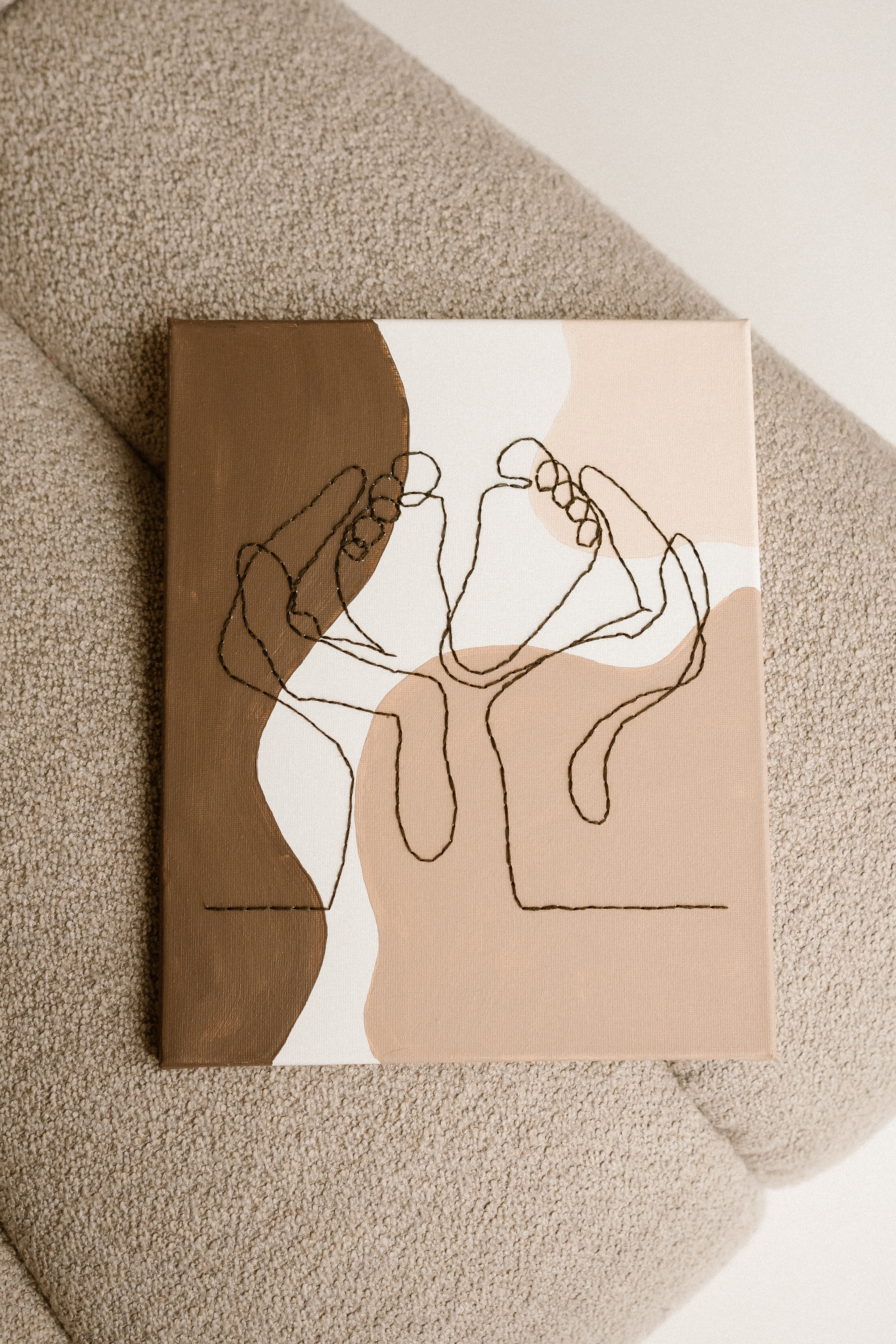 Canvas Schilderij – geborgen - Afbeelding 2