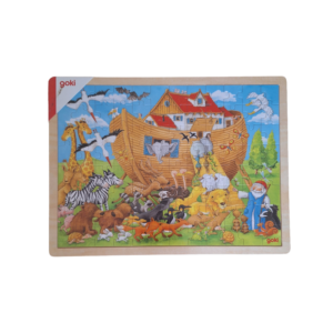 Houten puzzel Ark van Noach