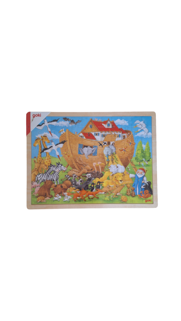 Houten puzzel Ark van Noach