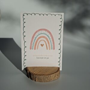 Kaart - doop - regenboog - Afbeelding 4