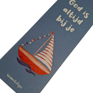 Boekenlegger - boot - Afbeelding 2