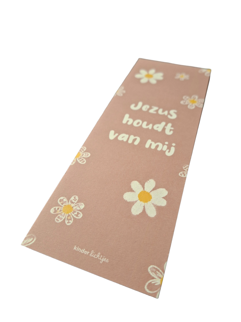 Boekenlegger - bloem
